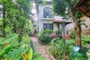 Large garden villa for rent in Ngoc Thuy near French international school.
